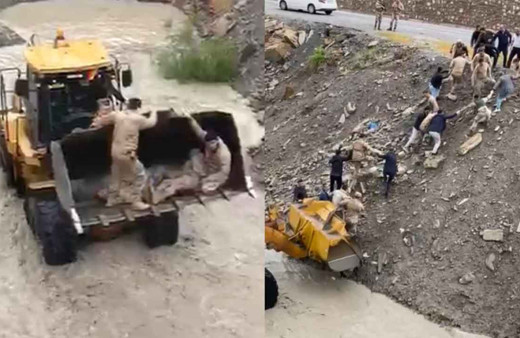 Hakkari'de askeri araç Zap suyuna uçtu: 9 asker hafif yaralı