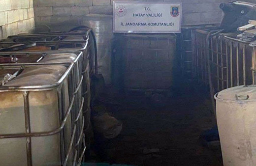 Hatay'da 5 ton kaçak akaryakıt ele geçirildi