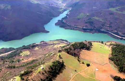 Bursa'da Doğancı barajı yüzde 100 doluluğa ulaştı, barajın kapakları açıldı