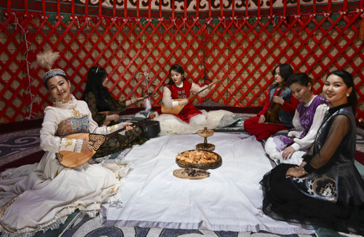 Ankara'daki Kazak Obası'nda Kımız Festivali düzenlendi