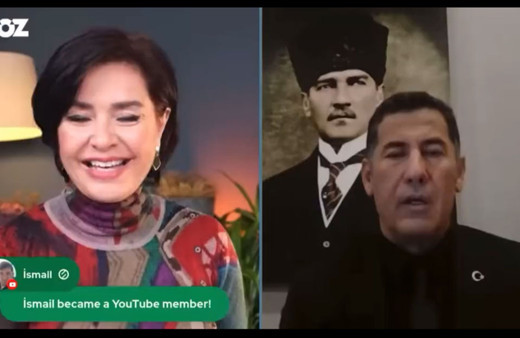 Özlem Gürses Sinan Oğan'ı canlı yayında çileden çıkardı! Soyadını 'oğlan' diye yazdı