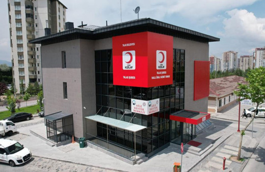 Kayseri Talas’ta Kızılay'a yeni hizmet binası
