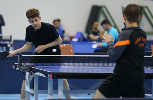 Yıldızlar ve Gençler Masa Tenisi Ferdi Türkiye Şampiyonası başladı