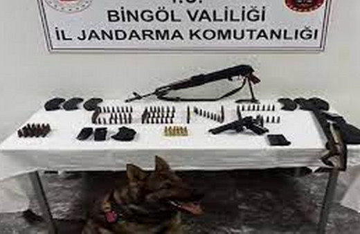 Bingöl'de bir araçta silah ve mühimmat ele geçirildi