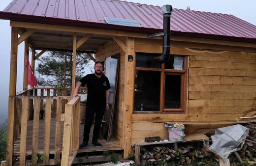 Artvin'de hırsızlardan şüphelendi, fotokapan görüntülerini izleyince şok oldu