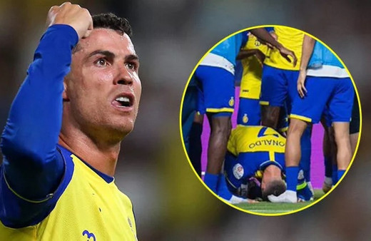 Cristiano Ronaldo, gol sevincinde "secde" etti