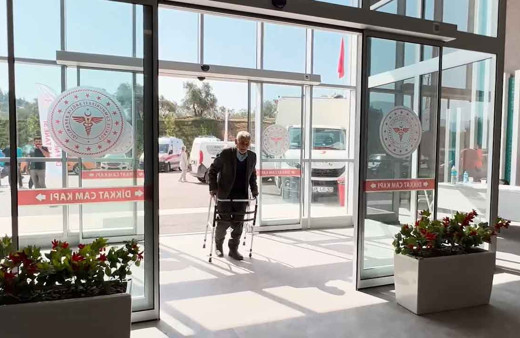 Muayene olmaya gelenler hayran kaldı! Defne Devlet Hastanesi böyle görüntülendi