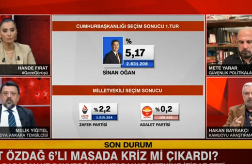 Seçimi bilen Hakan Bayrakçı Ümit Özdağ'ın Kılıçdaroğlu'na desteği sonrası seçimin kazanan adayını açıkladı