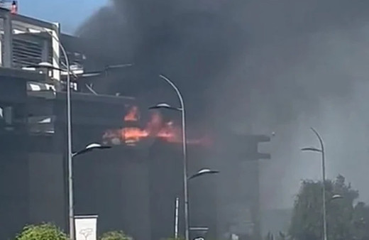 İstinyePark’ta yangın çıktı