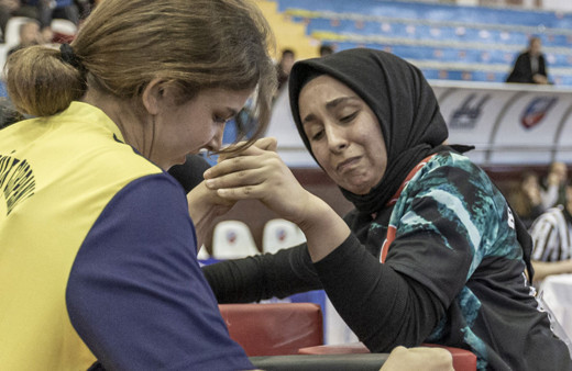 Okul Sporları Bilek Güreşi Gençler Türkiye Şampiyonası başladı