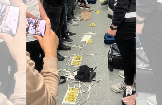 İstanbul Havalimanı'nda 24 kilo altın ele geçirildi! 35 milyon lira ediyor!