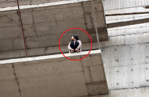 Samsun'da 10. katta intihar girişimi! Genç kız yürekleri ağza getirdi