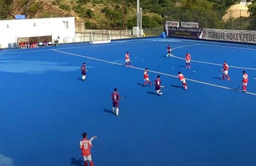 Çim Hokeyi Kulüpler Avrupa Şampiyonası C2 Kırklareli'nde başladı