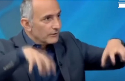 Emin Çapa canlı yayında böyle çıldırdı! Tayyip Erdoğan kazandıkça çıldırıyorlar