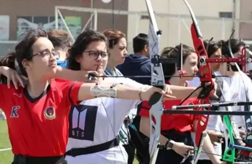 770 sporcu Okullar Arası Okçuluk Türkiye Şampiyonası'nda yarıştı