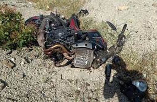 Adıyaman'da devrilen motosikletin sürücüsü öldü