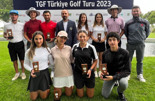 TGF Türkiye Golf Turu'nun final ayağı Antalya'da sona erdi