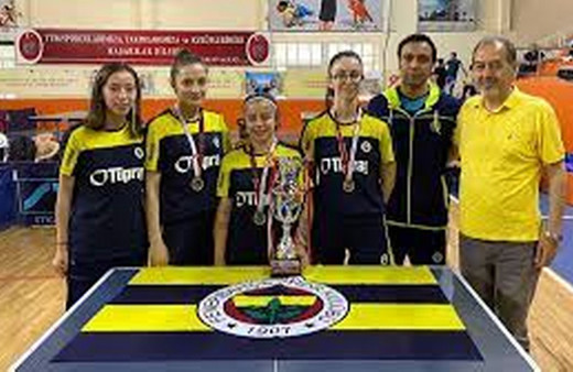 Fenerbahçe Kadın Masa Tenisi Takımı, sezonu şampiyon tamamladı