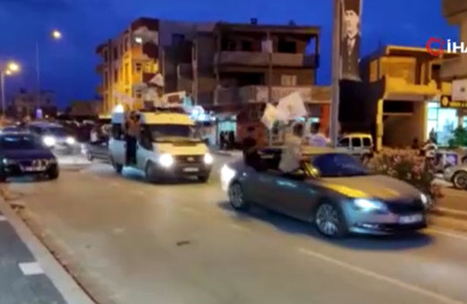 Suriye’nin kuzeyinde Recep Tayyip Erdoğan sevinci