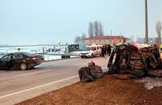 Erzurum'da meydana gelen kazada 1 kişi öldü, 1 kişi ağır yaralandı