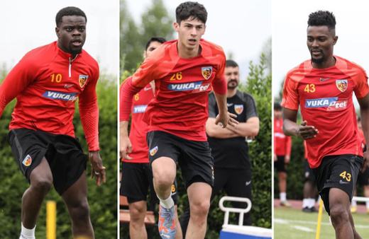 Kayserispor, Karagümrük maçı hazırlıklarını tamamladı