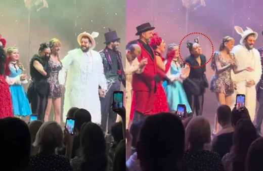 Merve Dizdar gözyaşlarına boğuldu! Alice Müzikali’nde duygusal anlar