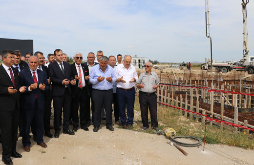 Edirne OSB'de sanayiciler cami yaptırıyor