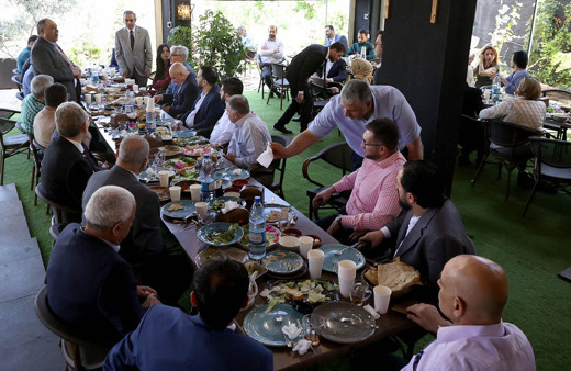 Filistin'in Nablus kentinde "Türk kahvaltısı" tanıtıldı