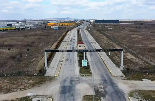 Edirne Organize Sanayi Bölgesi'nin alanı genişletilecek