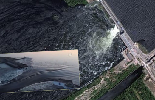 Ukrayna'da sel tehdidi! Nova Kakhovka barajı bombalanarak yıkıldı zamana karşı yarış başladı