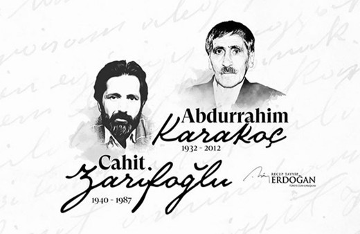 Cumhurbaşkanı Erdoğan'dan Zarifoğlu ve Karakoç paylaşımı