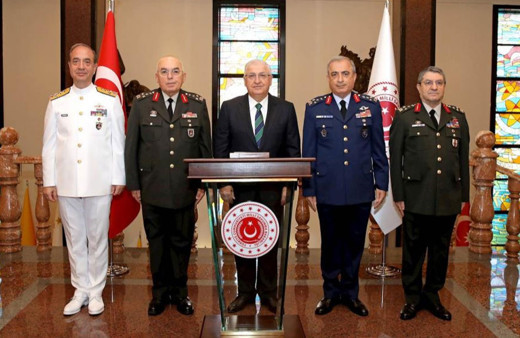Komutanlardan Milli Savunma Bakanı Güler’e "hayırlı olsun" ziyareti