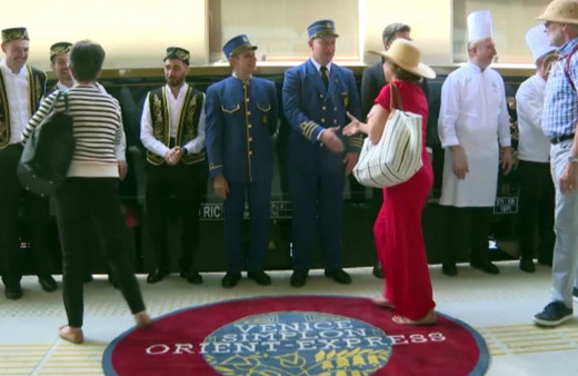 Paris'ten yola çıkan tarihi Orient Express İstanbul'a ulaştı