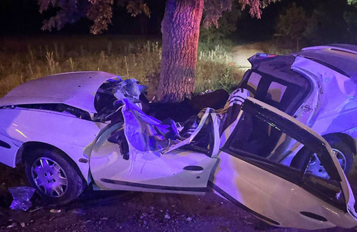 Kütahya Simav'da liseli gençlerin araba sefası korkunç bitti