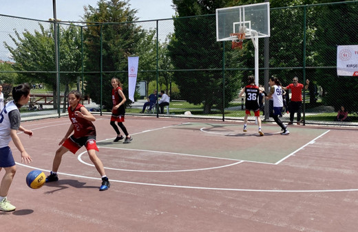 Kırşehir'de 3x3 Basketbol Gençlik Kupası bölge finalleri yapıldı