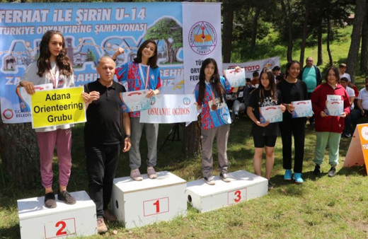 Oryantiring U-14 Türkiye Şampiyonası Amasya’da başladı