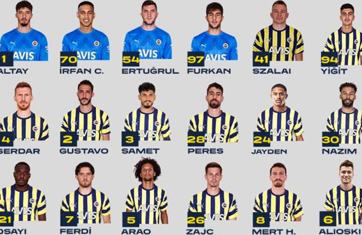 Fenerbahçe’nin Başakşehir maçı kamp kadrosu belli oldu