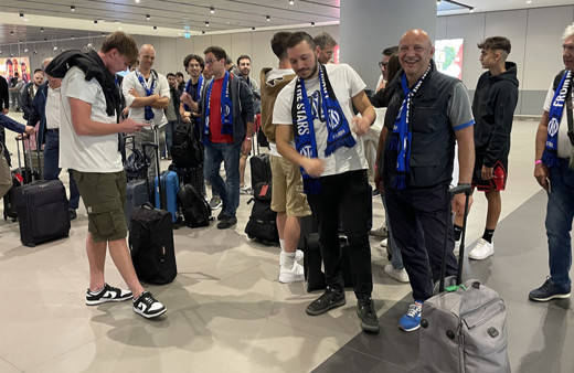 İstanbul Havalimanı'nda Şampiyonlar Ligi yoğunluğu