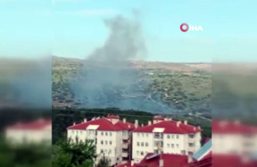 Ankara'da MKE roket ve patlayıcı fabrikasında yangın çıktı!