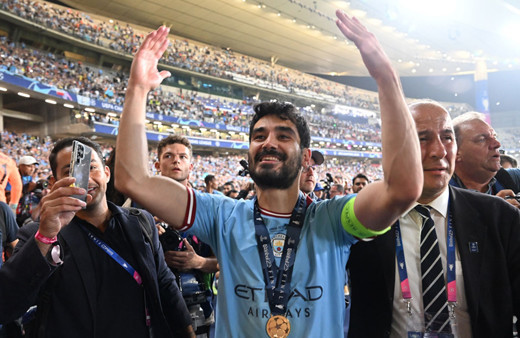 İlkay Gündoğan Şampiyonlar Ligini kazanan ilk Türk futbolcu oldu! Hem de kaptan olarak...