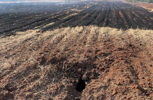 Terör örgütü YPG/PKK'dan Kilis'e roketli saldırı! Yangın çıktı, ekipler bölgede!
