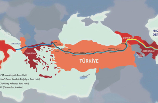 Bu yıl TANAP'tan Türkiye'ye 10,2 milyar metreküp gaz taşınacak