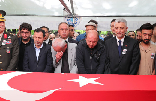 Şehit Piyade Uzman Çavuş Kaya Konya'da son yolculuğuna uğurlandı