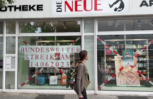 Almanya’da eczacılar sokağa çıktı! Ücret artışı istediler!