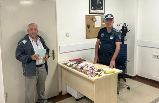 Zabıta sayarken yoruldu! Dilencinin üzerinden çıkan para öyle böyle değil