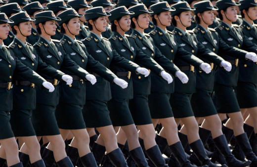 Çin ordusundan kadın asker kararı