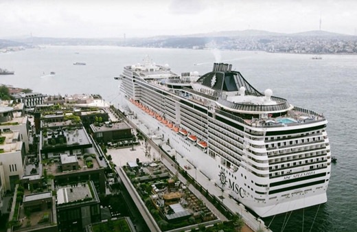 Turizmde yeni trend "kruvaziyer gemi seyahati"