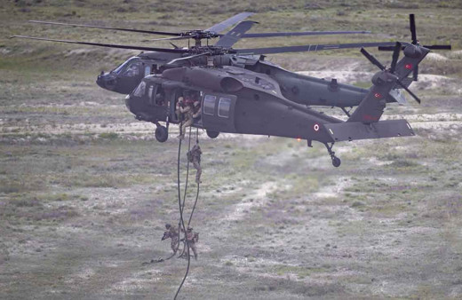 Uluslararası Anadolu Ankası-2023 tatbikatı nefes kesti! Film sahnelerini aratmayan görüntüler