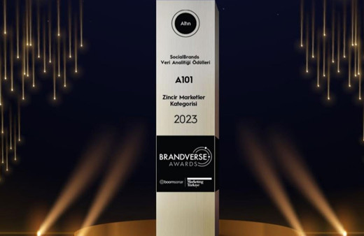 A101’e Brandverse Awards’dan Altın Ödül