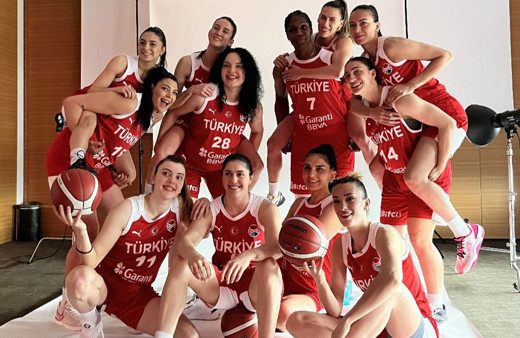 A Milli Kadın Basketbol Takımı'nın Avrupa Şampiyonası'nda yarınki rakibi Slovakya